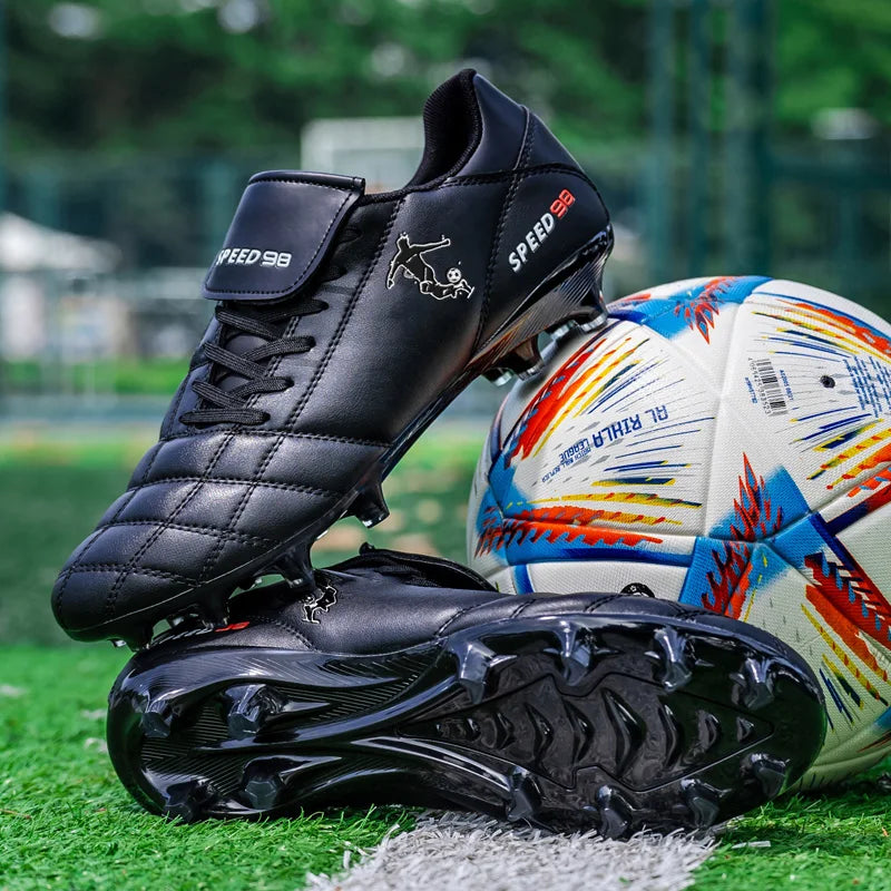 New Men's Professional Football Boots Unisex Hot Sale Cleats Soccer Shoes Futsal Women Ultralight High-quality TF/FG Sneakers