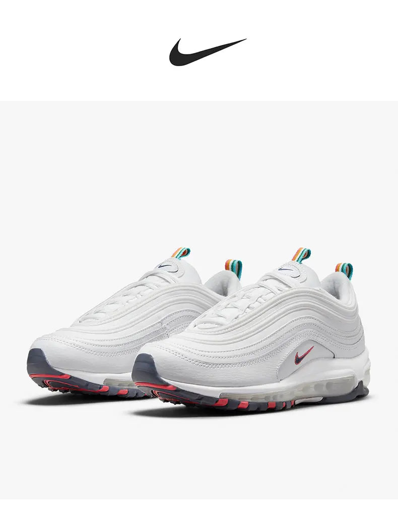 Nike Genuine AIR MAX 97 Damen-Laufschuhe DH1592-100, bequem und gedämpft