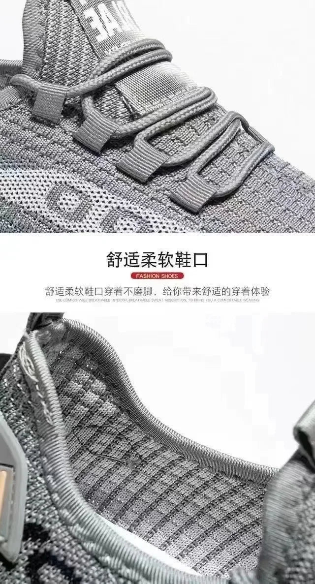 2026 Soft-Soled Spring and Autumn Old Cloth Shoes Breathable Mesh Shoes Non-Slip Wear-Resistant Casual Low-Top Work Shoes