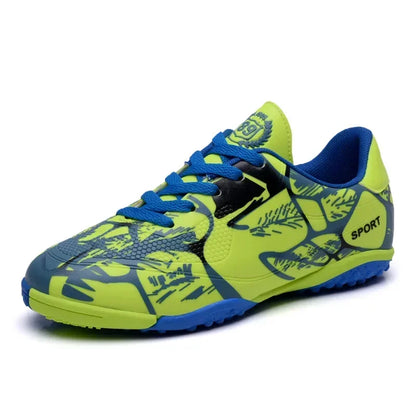 New Men Kids Soccer Shoes Cleats Ultralight Football Boots Boys Non-Slip Grass Adult Professional Training Shoes Drop Shipping