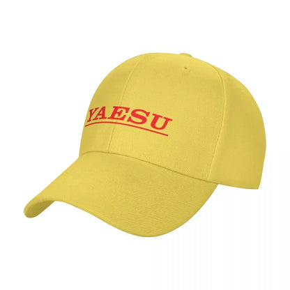 Yaesu 2024 Fashion Baseball Men Polyester Hats Adjustable Hat Universal Casual Cap Truck driver Hat