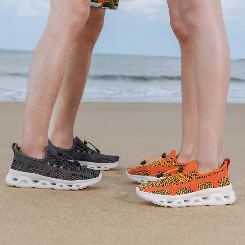 2026 Men and Women Quick-Dry Wading Shoes, Water Breathable AquaIn Upstream Antiskid Outdoor Sports Wearproof Beach Sneakers, Sizes 39-46