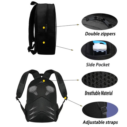 Fortnite 3-piece cartoon set, unisex, includes: Backpack, Crossbody bag, And pencil case Lightweight and large capacity