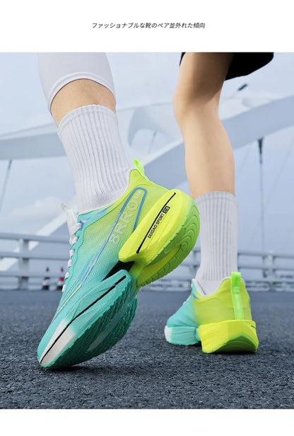 2026 New Men's Sports Running Shoes, Marathon-Ready, Breathable, Lightweight, Comfortable Women's Athletic Sneakers, Jogging Tennis Air Cushion