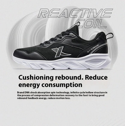 Xtep Running Shoes for Men 2020 Spring, Rebound Comfortable Sports Shoes, Durable, Stable, Breathable Sneakers 880119115036