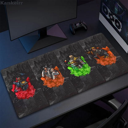 800x300 Apex Legends Mousepad Xxl Funny Unique Desktop Pad Game Mousepad PC Size for large Edge Locking Game Keyboard Pad XL