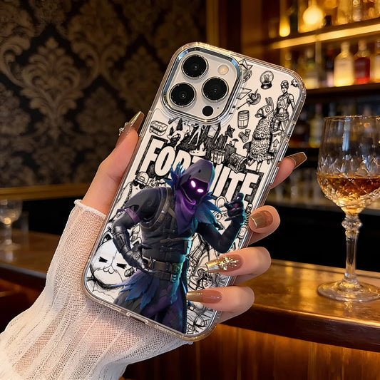 Cartoon-Battle-Royale-Fortnite-Handyhülle für Xiaomi Mi 15 14T 14 12T 11T 11 Lite Poco M7 X7 X6 F5 F6 X5 X4 GT Pro 4G 5G Cover