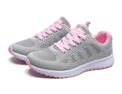 New Arrival Women Flats Footwear Lace-Up Flats Casual Sneakers Women's Soft Zapatos Mujer Plus Size