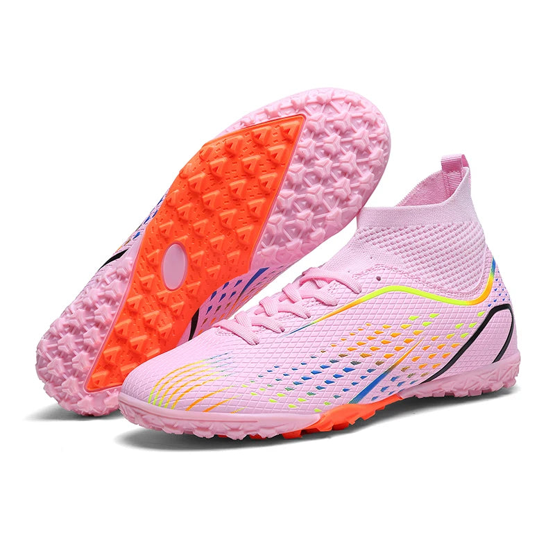New Men's Soccer Shoes Hot Sale High-quality Futsal Football Boots Unisex Cleats Ultralight Women Professional TF/FG Sneakers