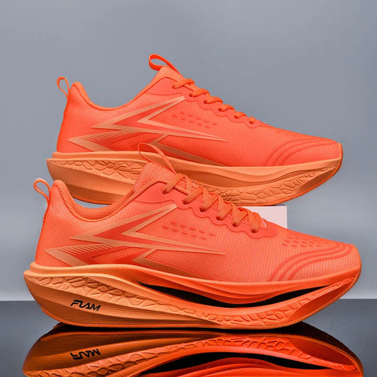 New Running Shoes Men Speciality Marathon Men's Sports Lightweight Carbon Board Women's Comfortable Athletic Nonskid Sneakers