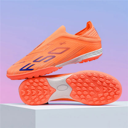 New Men's Soccer Shoes High-Quality Cleats Football Boots Sneakers Hot-Selling Indoor Futsal Non-Slip Match Grass High-Top Outdoor