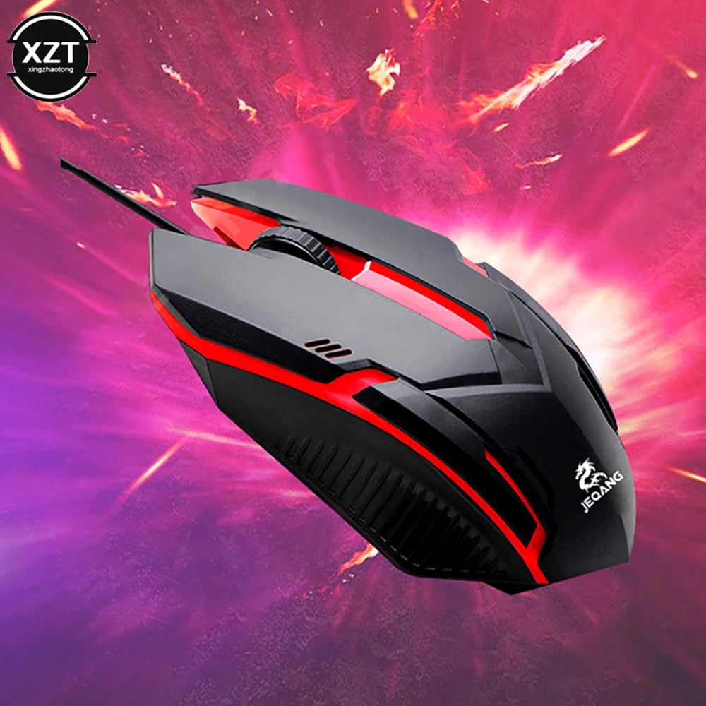 USB Wired Mini Gaming Mouse 1000 DPI Optical 3 Button RGB USB Wired Mouse for PC Desktop Laptop Computer Gamer