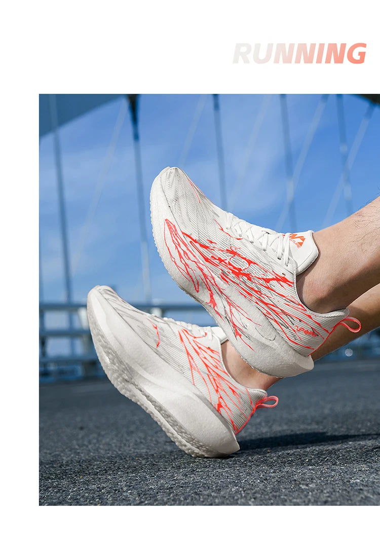 5.0 MIX Carbon Plate Laufschuhe für Herren und Damen, Renn- und Marathon-Sneaker mit stabilem Rebound, stoßdämpfend, für das Training