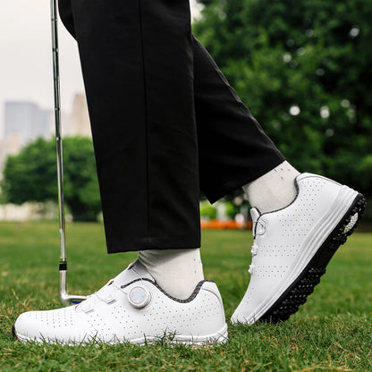 Golf Shoes for Fashionable Outdoor Use for Both Men and Women, With Anti-Slip Design, Suitable for Mountain Climbing and Hiking