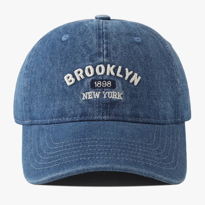 2025 New Vintage Denim Visors Hat Fashion Jeans Baseball Cap Unisex Letter Embroidery Hip Hop Snapback Caps Cool Casquette