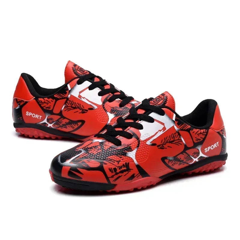 New Men Kids Soccer Shoes Cleats Adult Professional Football Boots Ultralight Non-Slip Grass Boys Training Shoes Drop Shipping