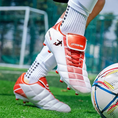 New Men's Professional Football Boots Unisex Hot Sale Cleats Soccer Shoes Futsal Women Ultralight High-quality TF/FG Sneakers