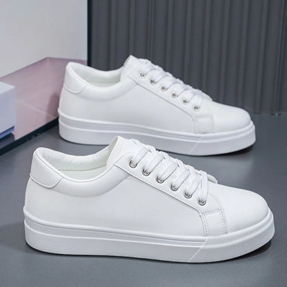 New Hot Selling Fashionable Men's Board Shoes Trendy White Shoes Student Sports Leisure Shoes Versatile Men's Shoes