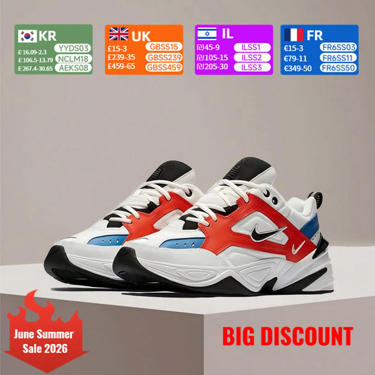 Nike M2K TEKNO Retro Slip-Resistant Durable Versatile Cushioned Dad Shoes Sports Shoes AV4789-100