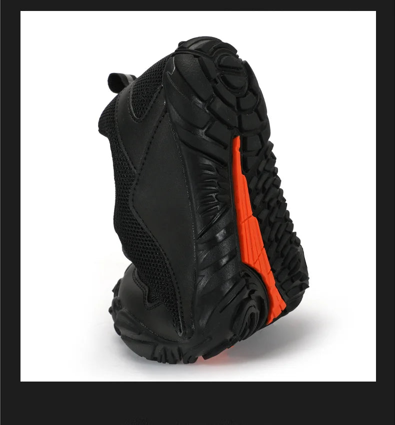 Men Barefoot Hiking Shoes Breathable Outdoor Sports Climbing Shoe Trekking Sneakers Non-Slip Comfort Man Casual Jogging Footwear