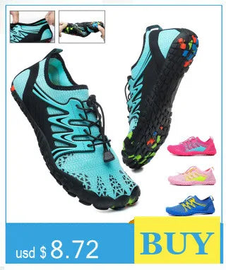 Men and Women Water Shoes, Aqua Shoes, Drainage Beach Sports Swim Sandals, Quick Dry Boating Barefoot Diving Fishing Surfing Sneakers