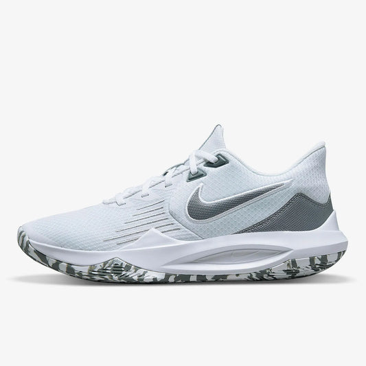 Nike Authentic Precision 5 Men's Cushioned Basketball Low-Top Sports Shoes CW3403-101