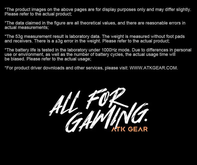 ATK Dragonfly A9 SE Plus Pro Max Ultra Wireless Gaming Mouse NearLink Ultra-lightweight Tri-mode Dual 8K Ergonomic E-sports Mouse
