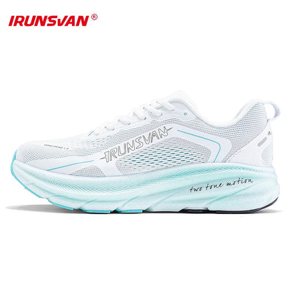 IRUNSVAN  New Carbon Plate Marathon Running Shoes Lightweight Shock-Absorbing And Suitable For Men's Sports Shoes