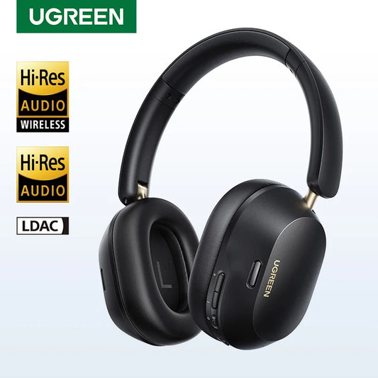 UGREEN Max5c Wireless Bluetooth Headphones ANC 43dB – Hi-Res LDAC Noise Cancelling Headphones with Spatial Audio & 75H Battery Life