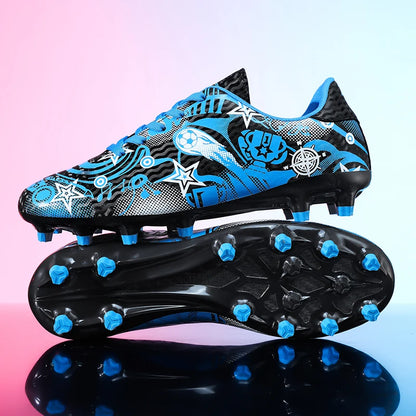 New Men’s Soccer Shoes Boys Original Football Shoes TF/AG Indoor Professional Football Field Boots Society Cleats Sneakers Non-Slip