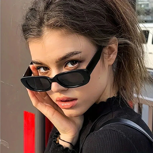 Square Frame Y2K Sun Glasses  Candy Color Rectangle Sunglasses Fashion 90’s Eyewear for Women Men