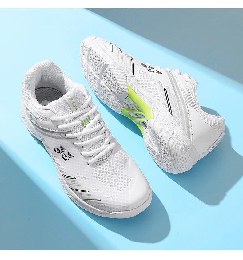 New Professional Badminton Shoes Sneakers Men's Breathable Anti-slip Tennis Sport Shoes for Men Women Training Sneakers