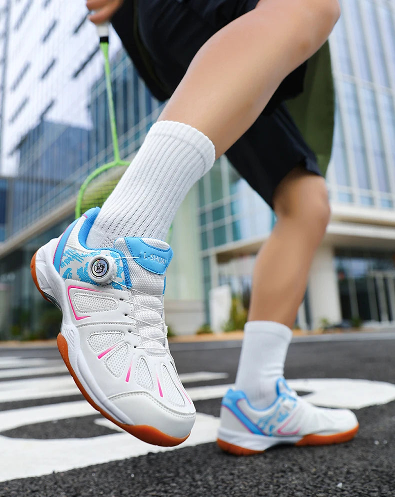 Men’s Badminton Shoes Non-Slip Volleyball Training High-Quality Sneakers Outdoor Women’s Wear-Resistant Table Tennis Shoes