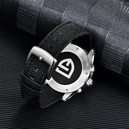PAGANI DESIGN 2026 New Luxury Fashion Casual Men Quartz Watches VK63 100M Water Resistant Sapphire Glass Stainless Steel Watches
