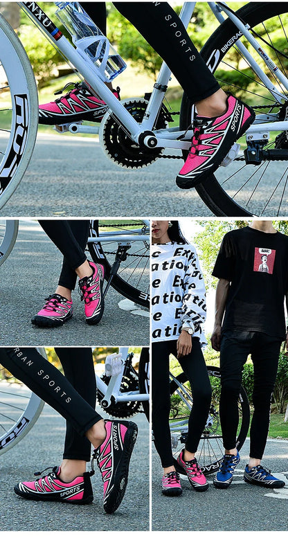 2024 New Casual MTB Cycling Shoes Men Women Road Bike Shoes Outdoor Racing Sport Mountain Bicycle Sneakers Sapatilha Ciclismo