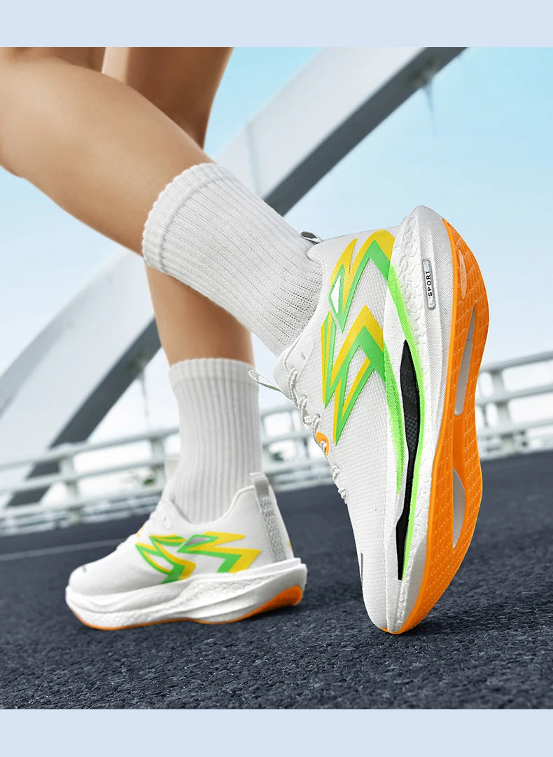 2026 New Men's Sports Running Shoes, Marathon-Ready, Breathable, Lightweight, Comfortable Women's Athletic Sneakers, Jogging Tennis Air Cushion