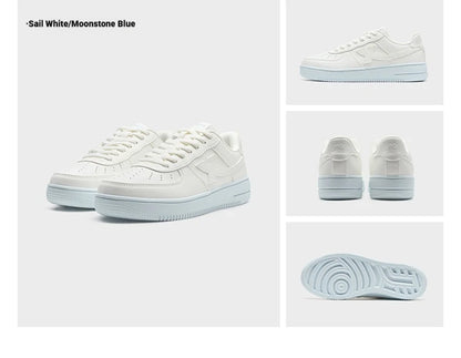 Zapatillas Xtep blancas para mujer 2026 primavera, parejas, versátiles, modernas, casuales, de suela gruesa con aumento de altura, calzado deportivo para mujer 874118319851