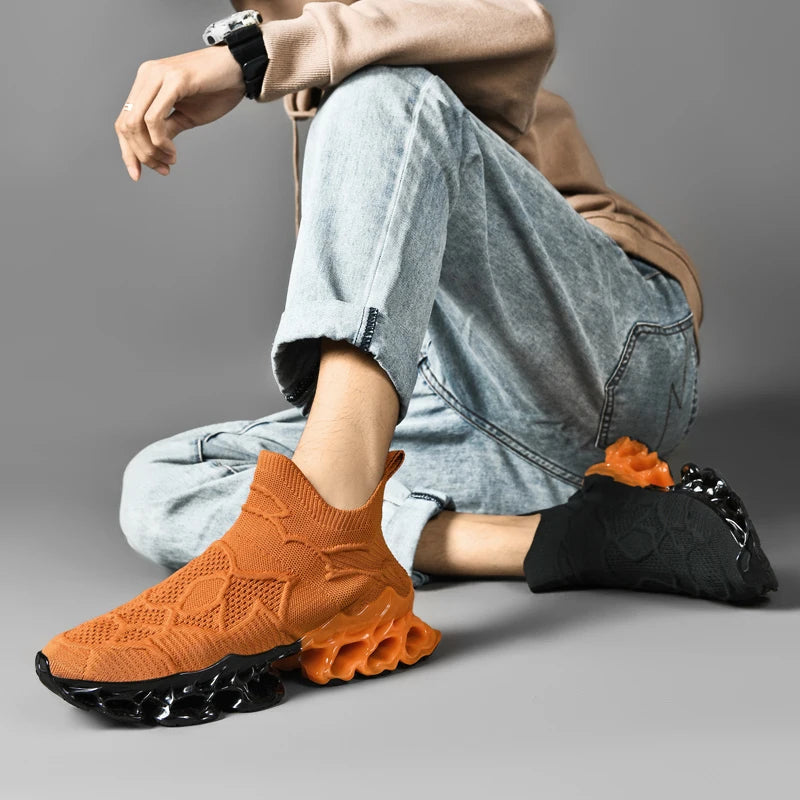 Men's Sneakers Casual Luxury Tennis Shoes Trainer Breathable Fashion Loafers Running Shoes for Men