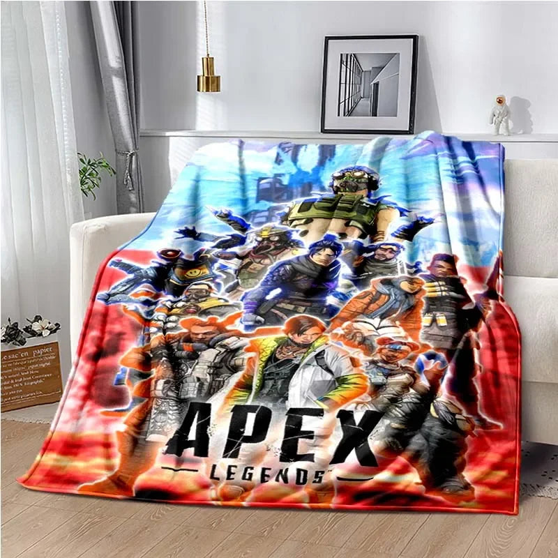 GAME APEX LEGENDS Blanket Lightweight Quilt Keep Warm Fabric Cute Blanket Bed Sofa Home Office Available in all seasons