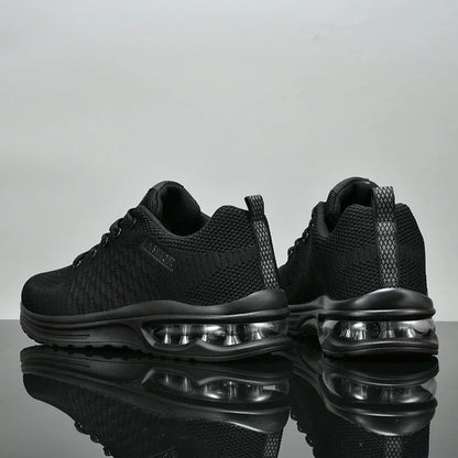 Men's Running Shoes Outdoor Sports Casual Mesh Tennis Shoes, Lace-Up Lightweight Gym Jogging Shoes for Men, 2025 New Male Sneakers