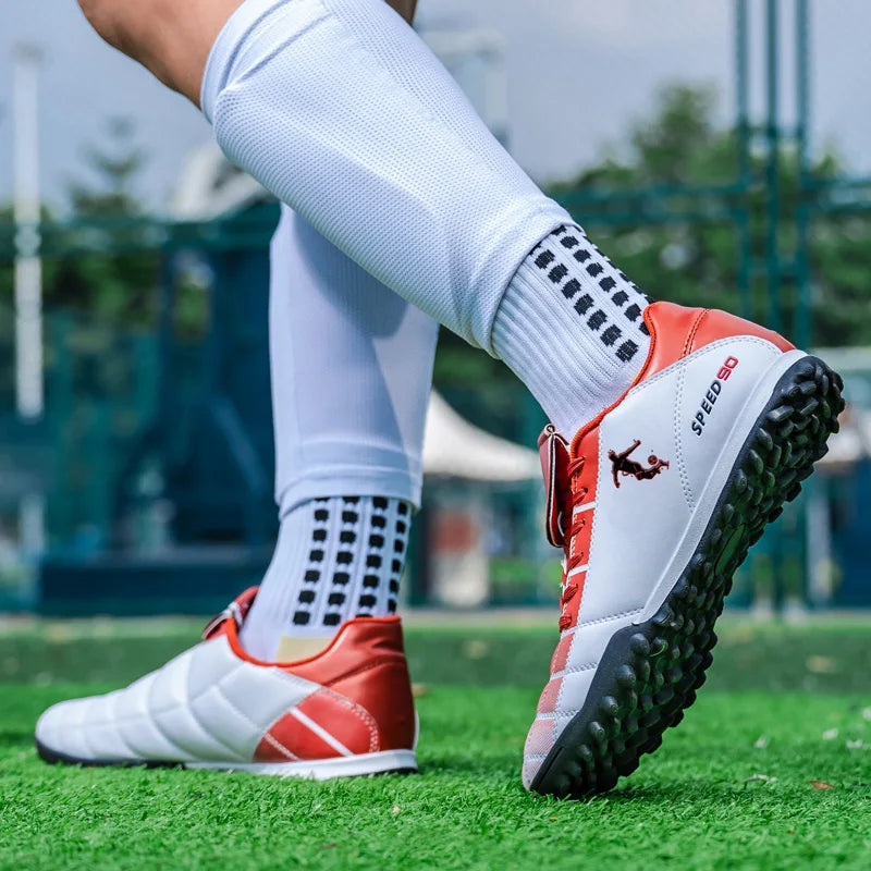 New Men's Professional Football Boots Unisex Hot Sale Cleats Soccer Shoes Futsal Women Ultralight High-quality TF/FG Sneakers