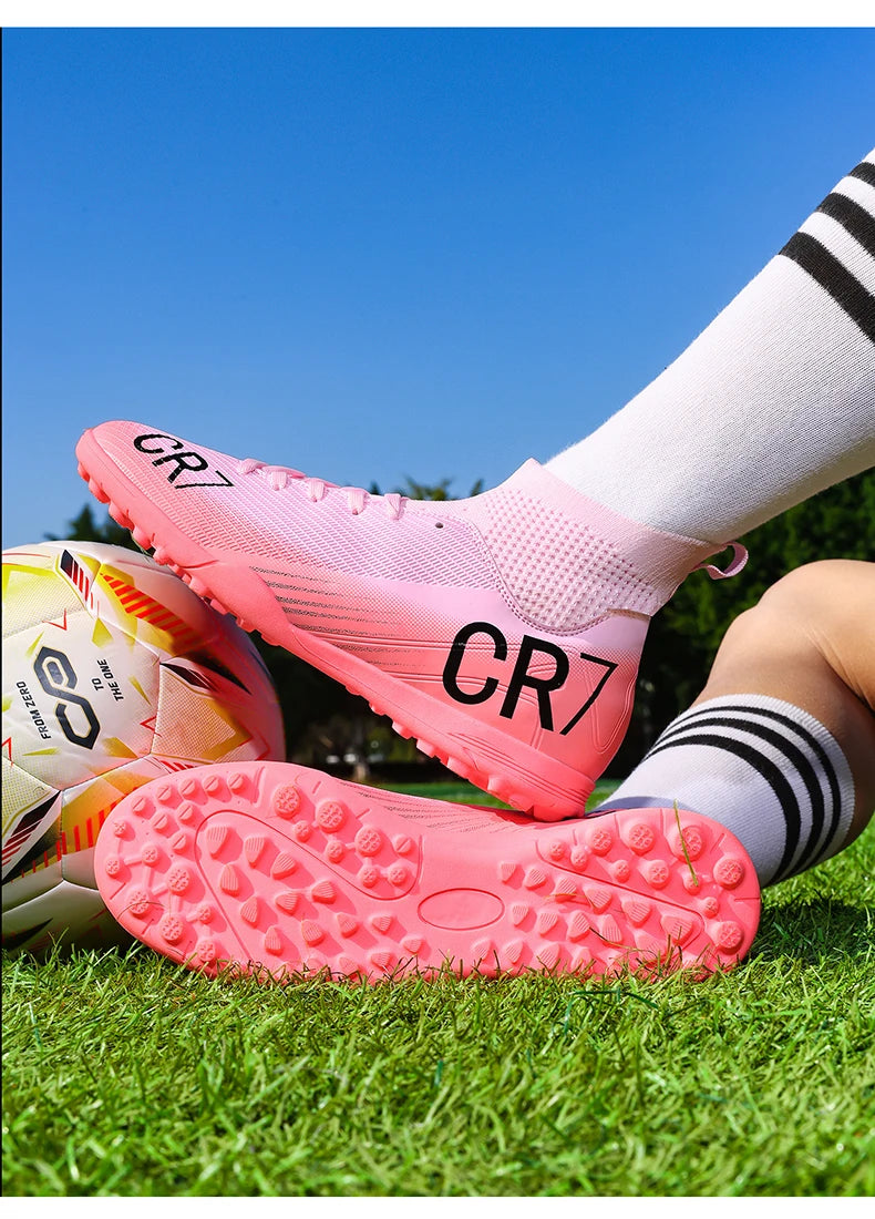 New Men Football Boots Hot Sale Professional Futsal High-Quality Soccer Shoes Cleats Women Unisex Ultralight TF/FG Sneakers
