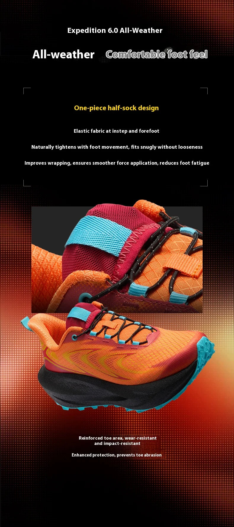 BMAI Outdoor Men's Sports Shoes Breathable Man Sneakers Lightweight Mountain Running Shoes for Men Cushion Trail Jogging Sneaker