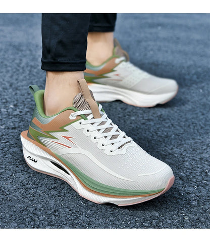 Scarpe sportive da running da uomo per maratona, con cuscino d’aria, traspiranti, leggere e confortevoli, sneakers atletiche outdoor da donna per jogging e tenis