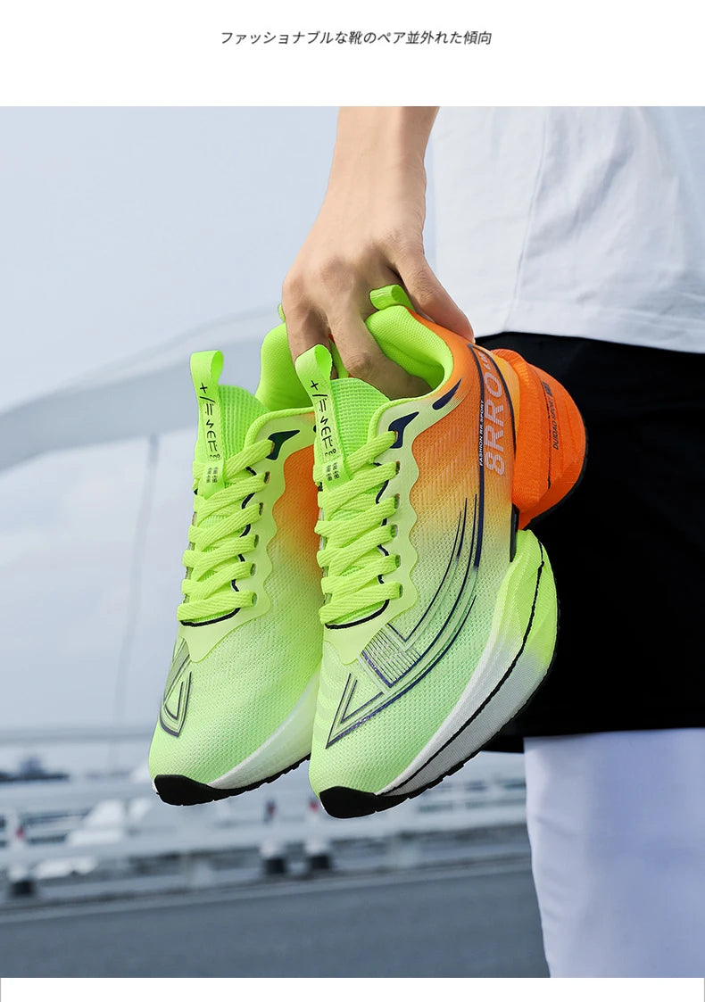 2026 New Men's Sports Running Shoes, Marathon-Ready, Breathable, Lightweight, Comfortable Women's Athletic Sneakers, Jogging Tennis Air Cushion