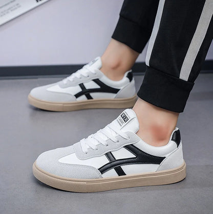 Men’s Casual Shoes New Fashion Lightweight Casual Outdoor Walking Sneakers Anti-Slip Flat Men’s Shoes