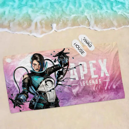 Apex Legends Octane Microfiber Beach Towel Absorbent Quick dry Soft Yoga Swimming Resort Mountain Climbing Towel
