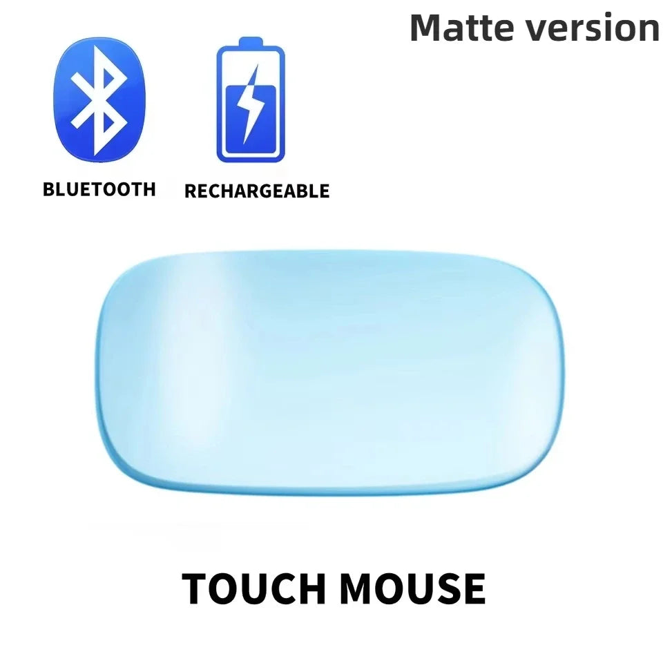 Magic Dual Mode Wireless Mouse Bluetooth Touch Slim Rechargeable Ergonomic for Macbook Air Pro PC Laptop Computer Notebook 2026