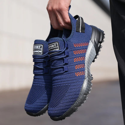 Zapatillas deportivas casual transpirables para hombre, moda verano 2025, calzado de running ligero y suave, tallas de mujer 36-46