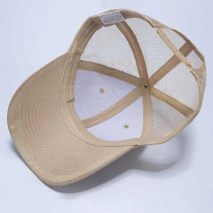 Cappellini da baseball all'ingrosso da uomo, cappellini casual, cappelli in mesh da donna, cappelli unisex con logo personalizzato, cappelli ricamati